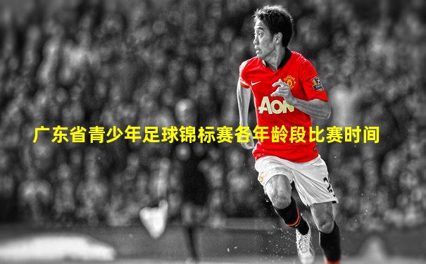 广东省青少年足球锦标赛各年龄段比赛时间